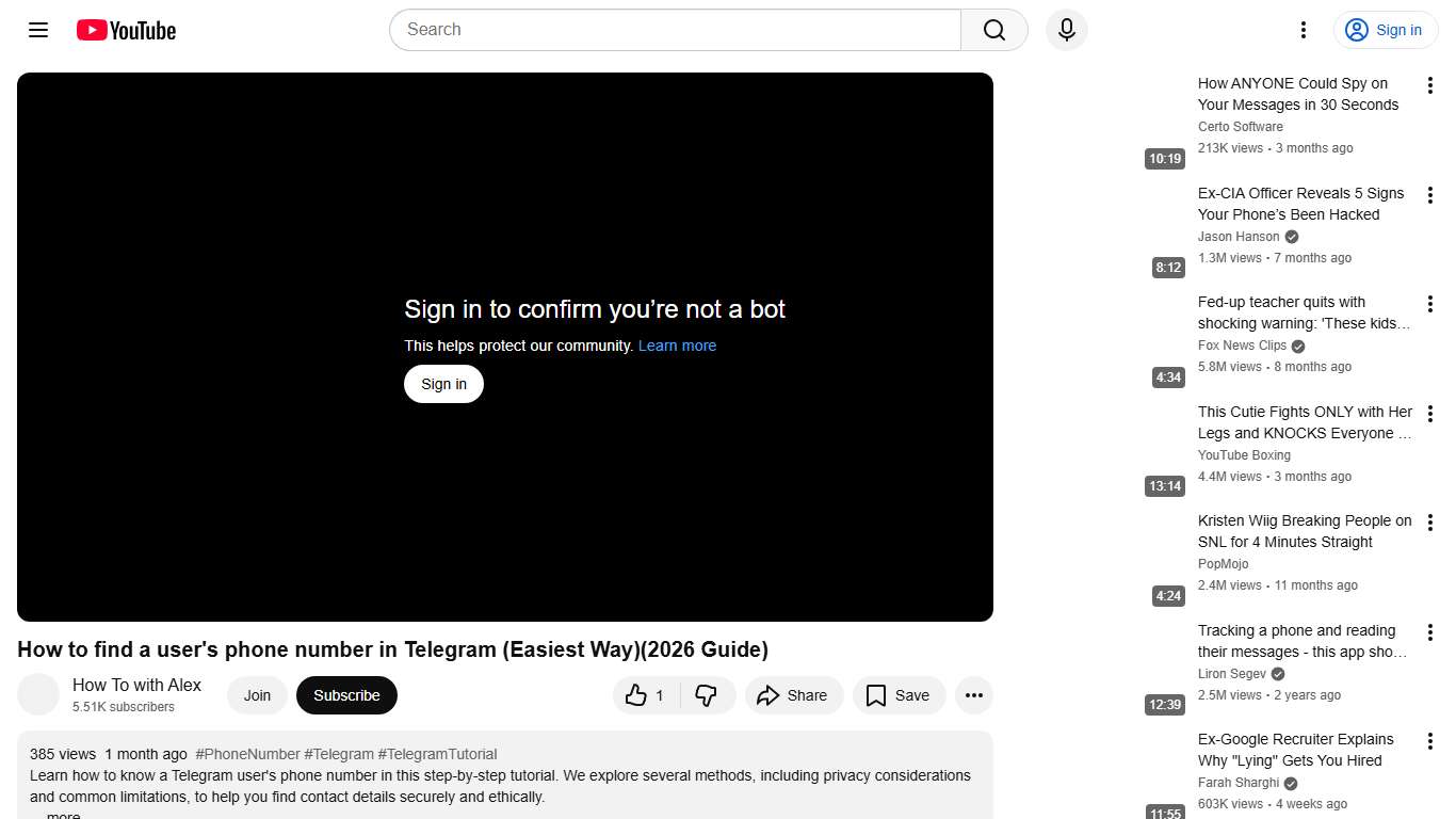 How to find a user's phone number in Telegram (Easiest Way)(2026 Guide) - YouTube